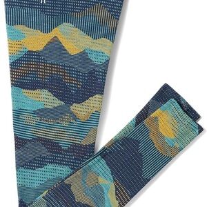 Smartwool Kids - Blue and Yellow Legging Thermal Merino Base Layer Bottom